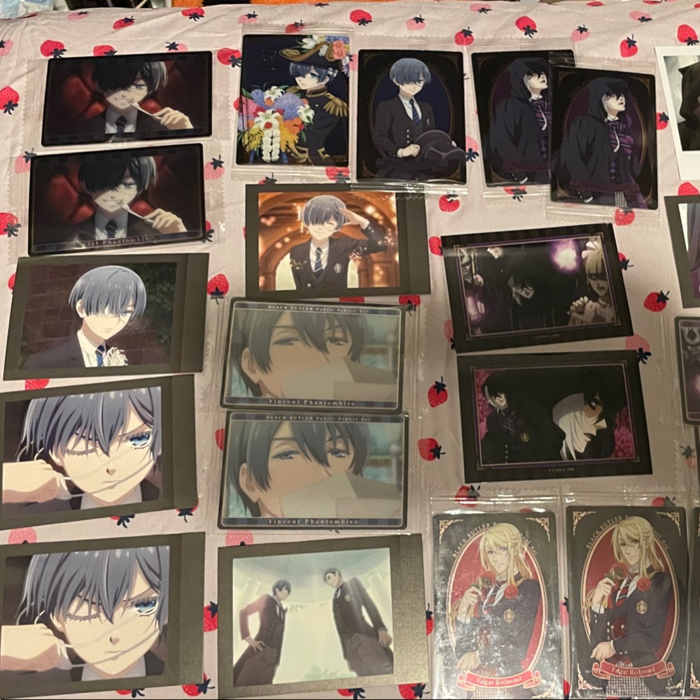 Black butler cards